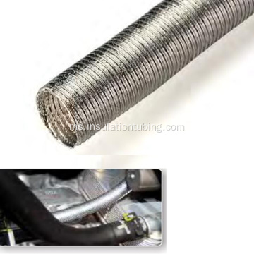 Aluminium foil bolo / aluminium foil Fiberglass heat reflective pipe